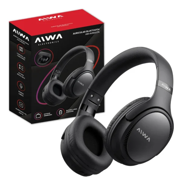 602c11 Auriculares Aiwa AVB602C Negro