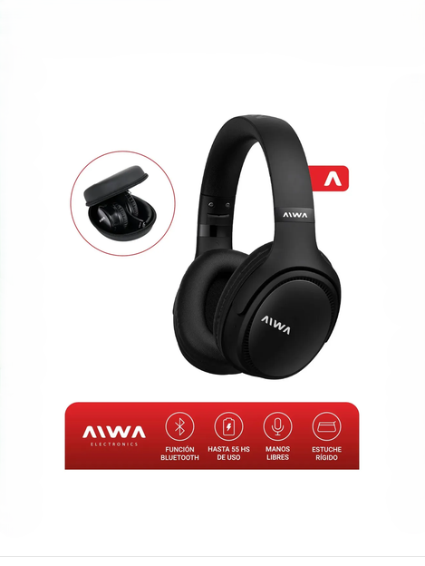 602c19 Auriculares Aiwa AVB602C Negro