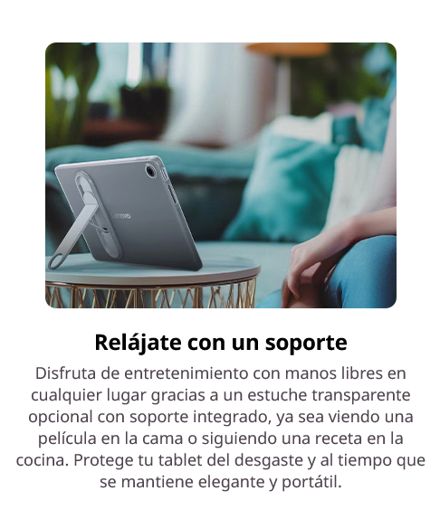 LT1_1 Tablet Lenovo Tab (con Funda + Earbuds)