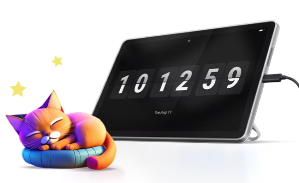 LT1_4 Tablet Lenovo Tab (con Funda + Earbuds)