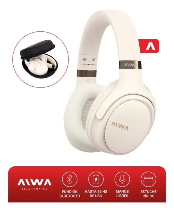 602c1 Auriculares Aiwa AVB602C Blanco
