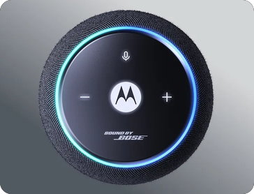 moto13 Parlante Moto Sound Flow transmisión Wi-Fi Gris