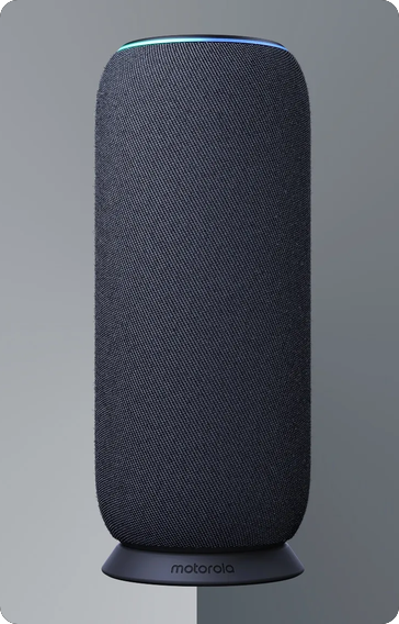 moto15 Parlante Moto Sound Flow transmisión Wi-Fi Gris