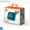 10 Parlante Portátil JBL GO 4 Azul