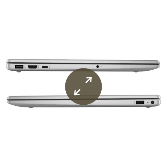 HP15_5 Notebook HP Intel i3 IPS 15.6" FHD